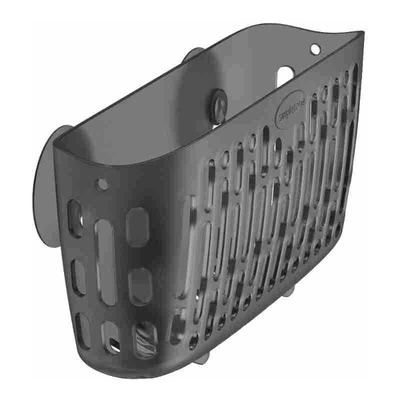 Kitchen Sponge Holder, Sink Organizer, 3x Strong Suction Cups or Transparent Gray Countertop - Image 1