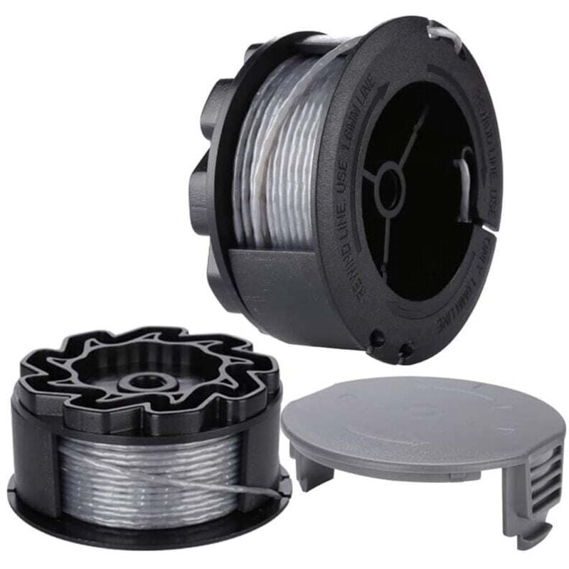 2-pack UniversalGrassCut Trimmer Line for BOSCH 18-26 18-260, Compatible with F016800570, Includes Guard - Image 1