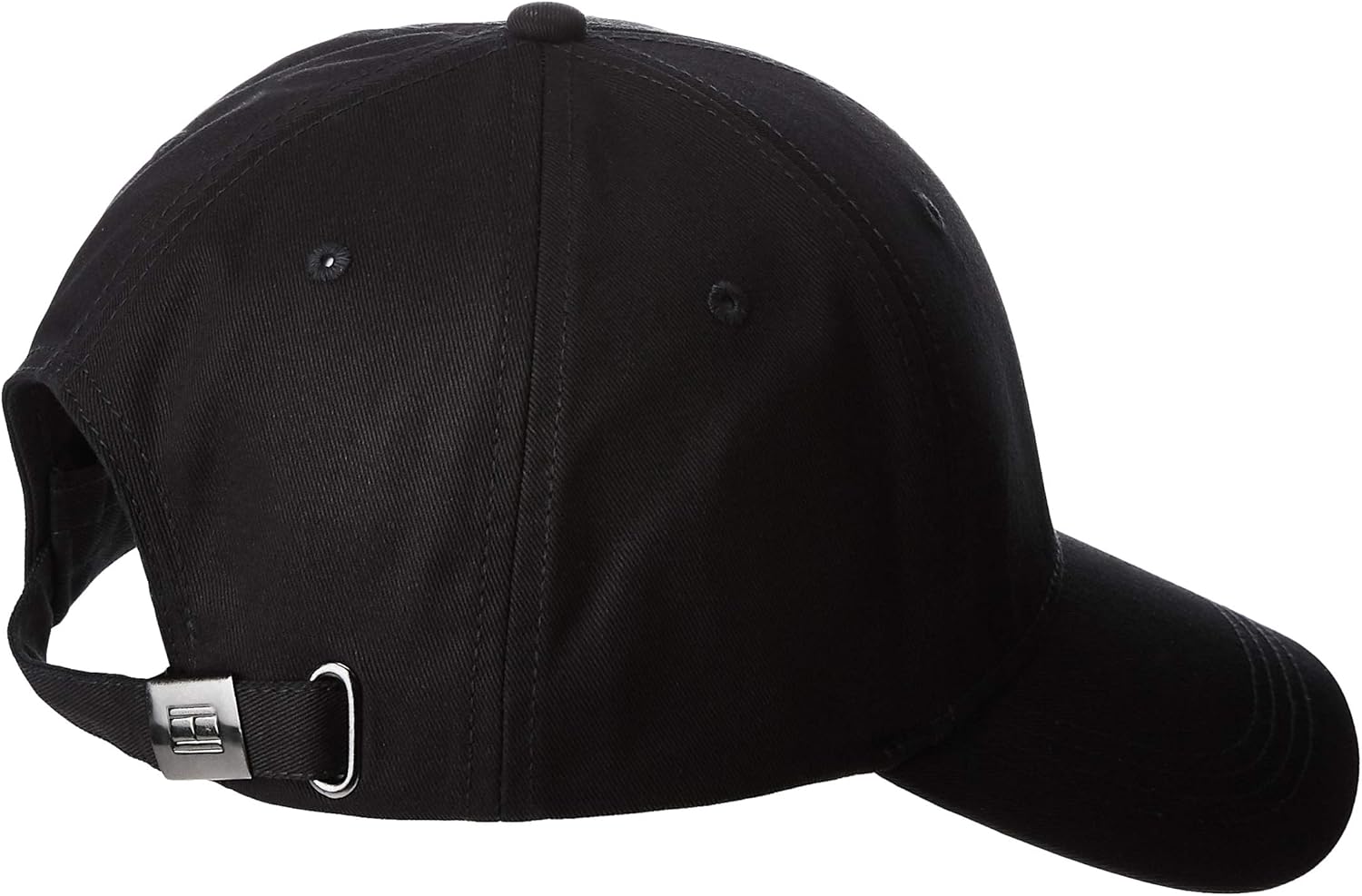 Black baseball cap for men, classic BB cap black - Image 3