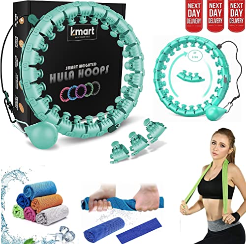 MKK Smart Weighted Hula Hoop - Adjustable Fitness Hula Hoop - Image 1