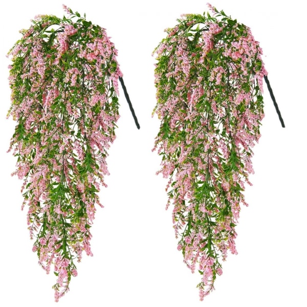 Artificial Plant 2 pcs UV Resistant Artificial Hanging Plants - Image 1