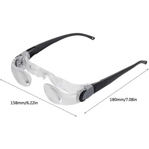 TV Magnifying Glass 2.1x TV Glasses Remote Viewing TV Glasses, ZQKLA - Image 5