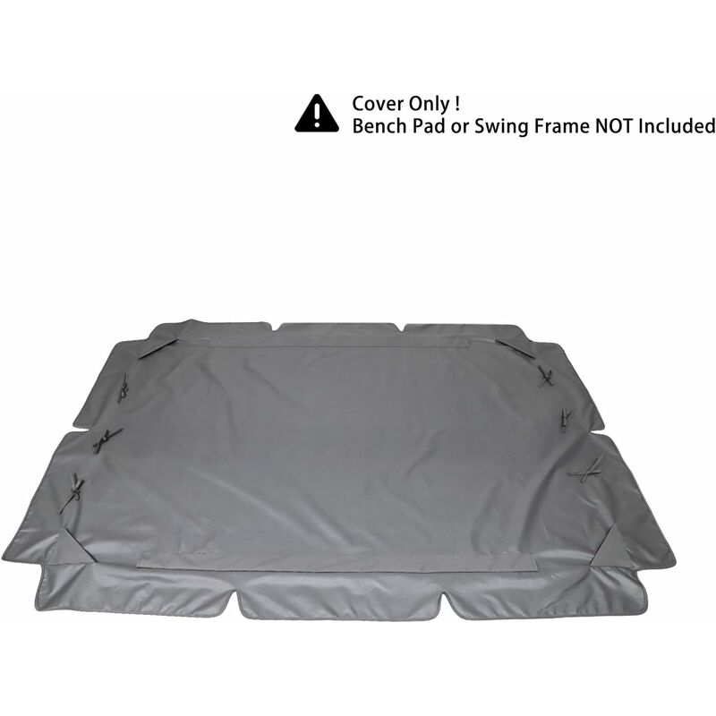 Universal Waterproof Swing Cover Replacement for 3-Seater Garden Swing, UV Protection - Image 5