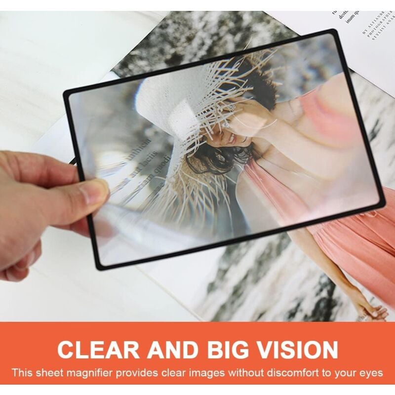 3X (300%) Fresnel Magnifying Glass Sheet - 3 Pieces, 4.70 - Image 3