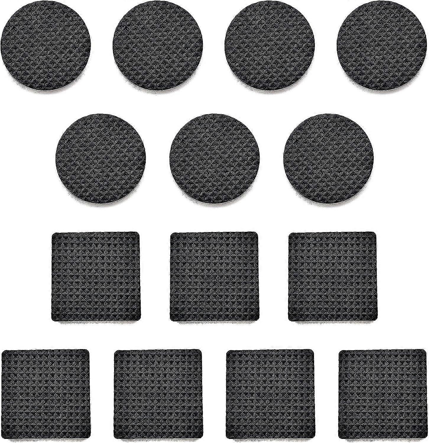 60 pieces non-slip rubber pads, self-adhesive rubber furniture protectors, protective pads for wooden floors, tables, chairs, bed legs - Image 2