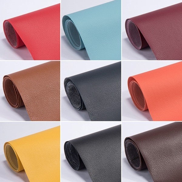 Self-Adhesive Leather Fix Repair Patch Stick Sofa Repairing Sub - Perfect Red 35*137CM - Image 6