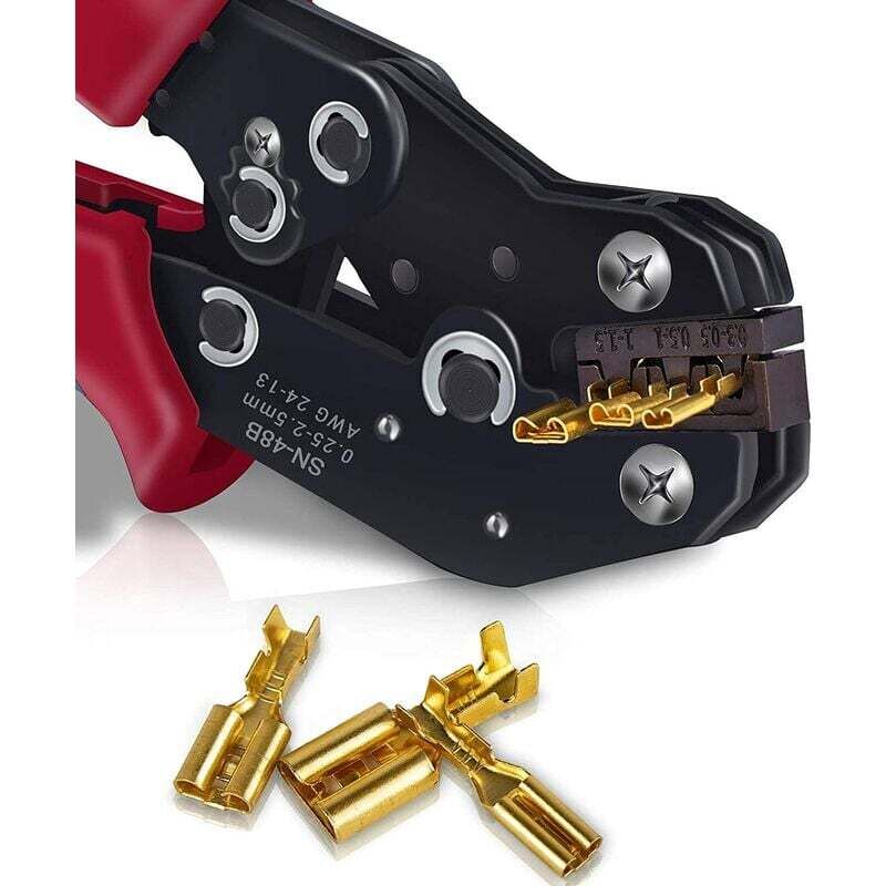 Electrical Cable Lug Pliers, Cable Lug Pliers with Ergonomic Handle Available for Electrical Wire Connectors SN-48B - Image 4
