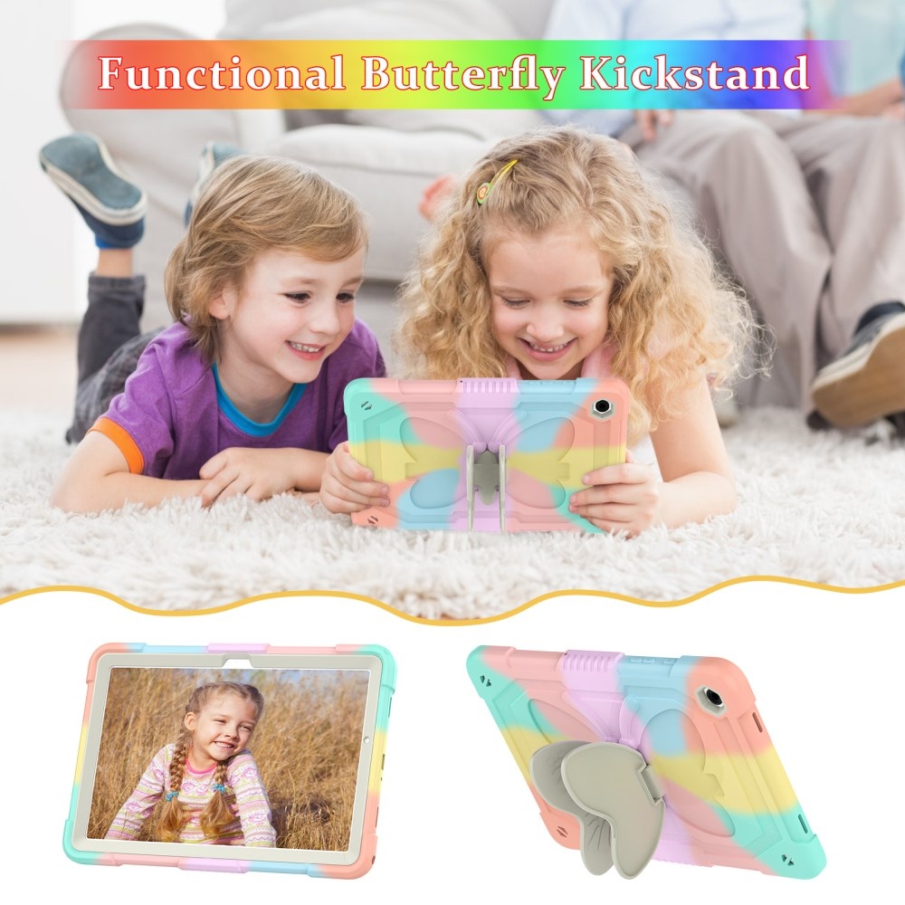Butterfly Shockproof Hybrid Case Compatible with Samsung Galaxy Tab A9 Plus 463 - Image 4