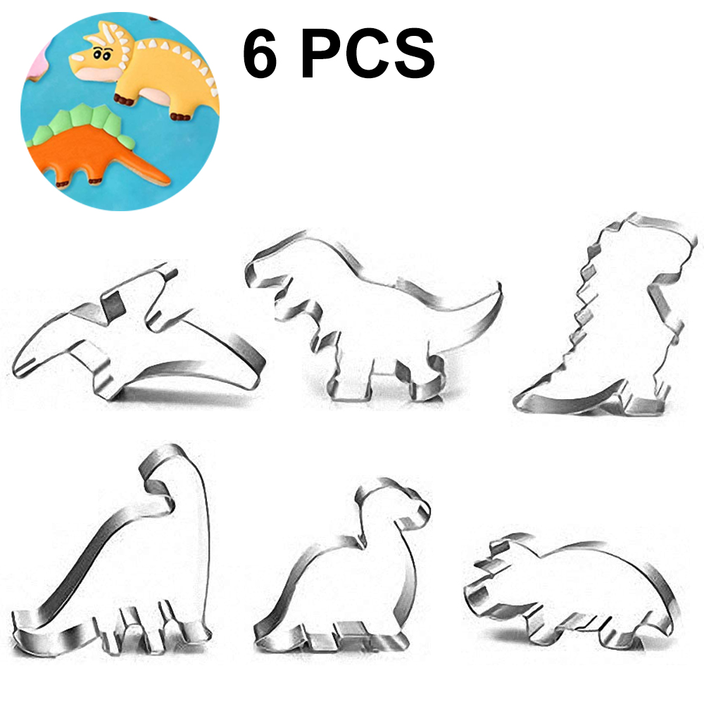 Dinosaur cake mold for kids baking fondant - Image 1