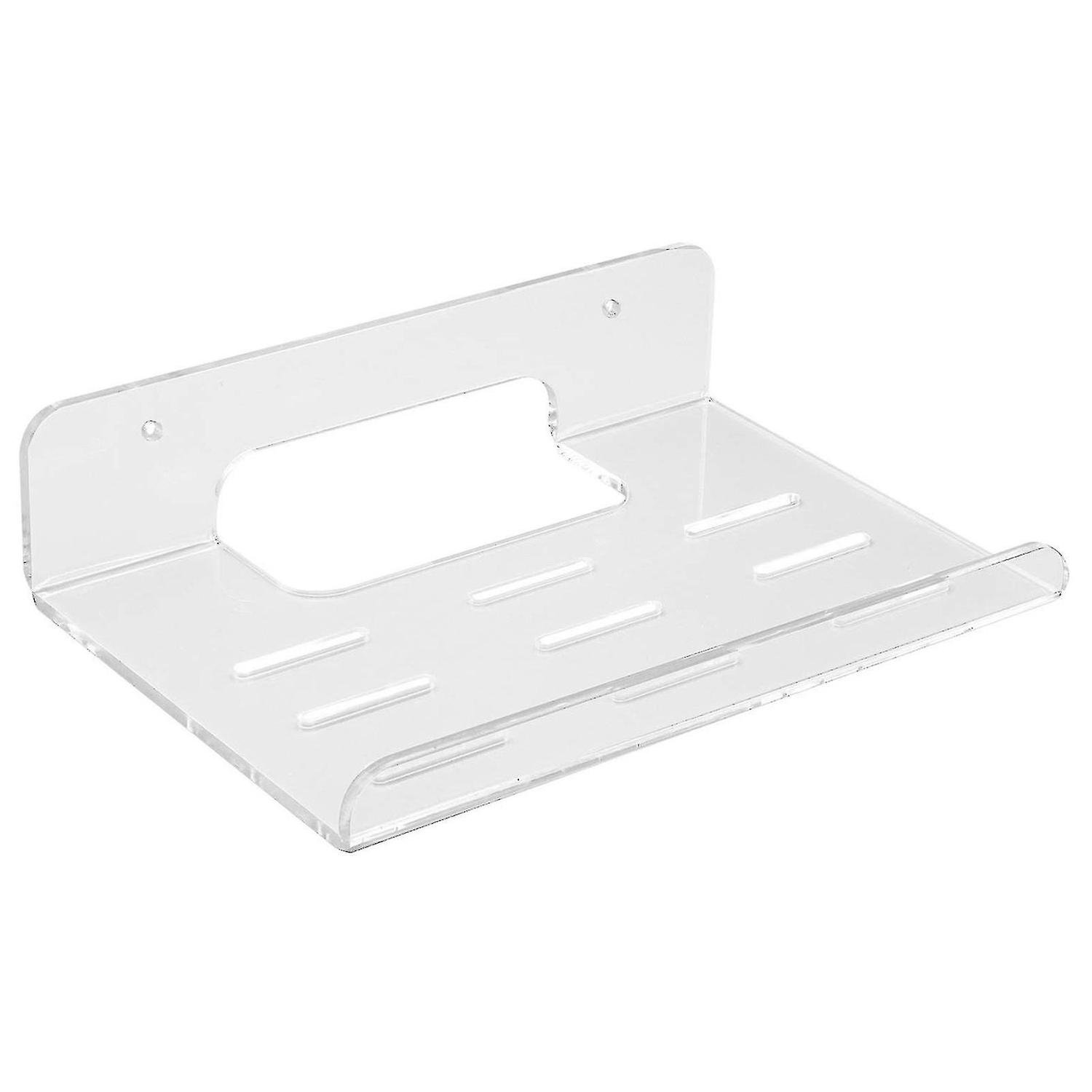 WiFi Router Shelf Wall Mounted Acrylic With Heat Sink For Home Use - Perfect - Image 1
