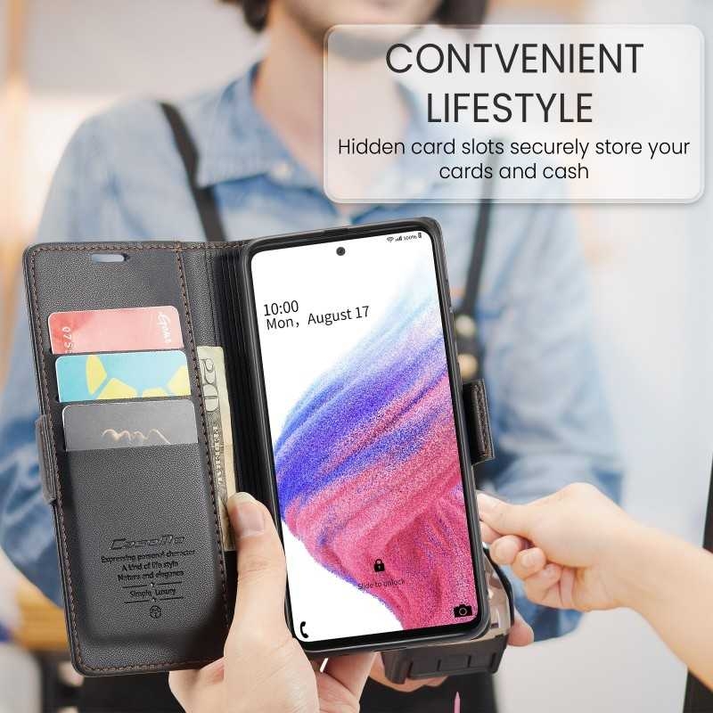 CaseMe Skin Pro Case Samsung A53 5G Black - Image 4