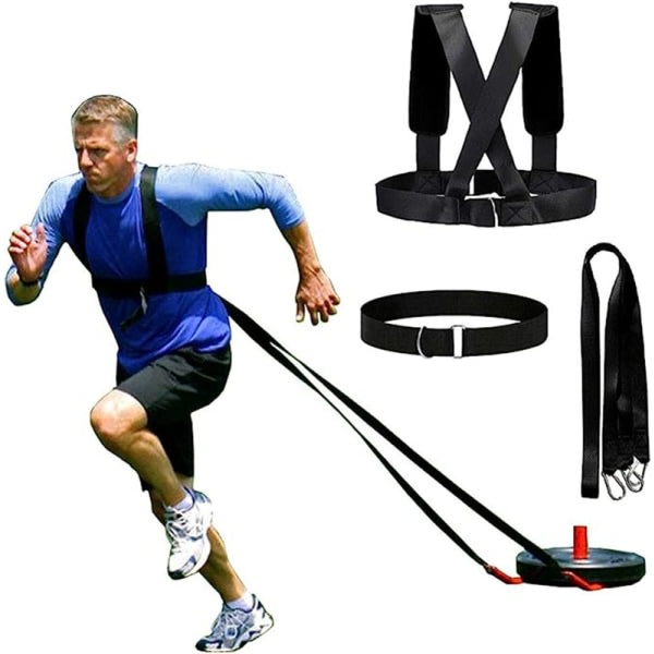 Sled Harness Tire Pull Harness Fitness Resistance Training Workout - Image 1