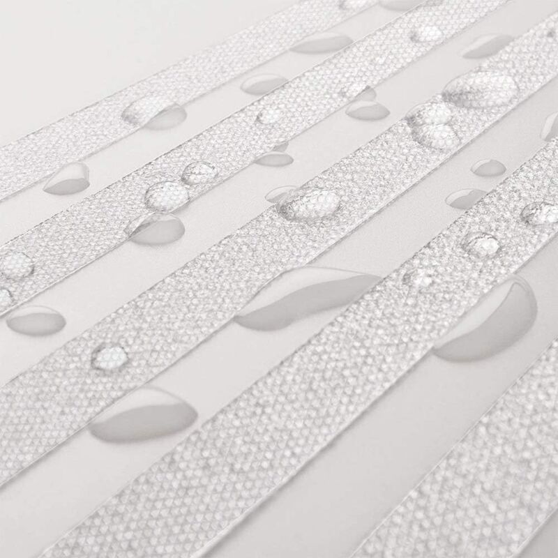24 Anti-Slip Stickers Shower Stickers Bath Safety Strips Transparent Self-Adhesive Anti-Slip Strips Stickers for Bathtubs Showers (2 x 38cm) - Image 4