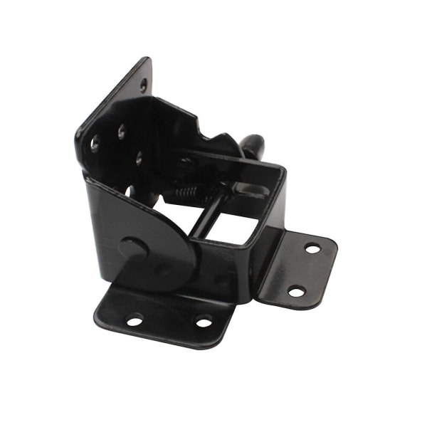pcs Folding Table Hinge Furniture Leg Hinge Self-Locking Hinge Foldable Support Hinge Black M - Image 2