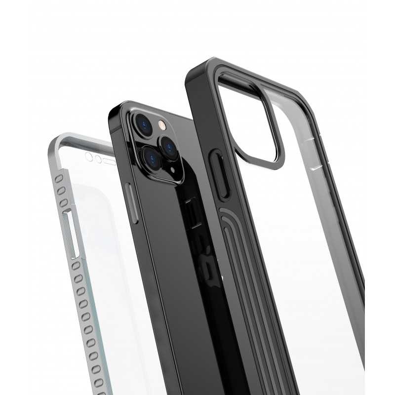 iPhone 12 Full Coverage Premium 3D Case ThreeSixty Transparent Transparent - Image 4