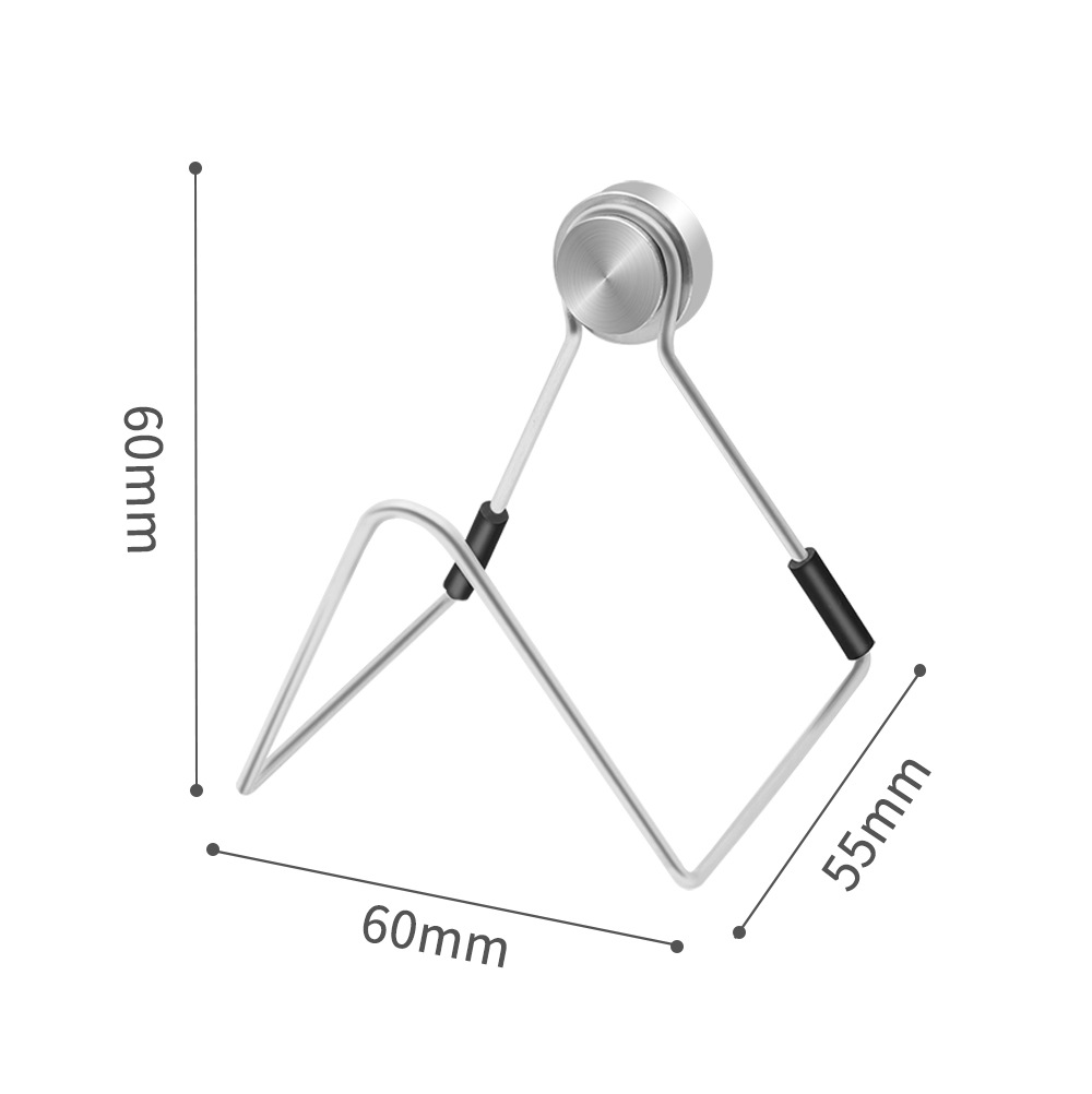 2-pack magnetic dishcloth holder for sink stainless steel - Image 1