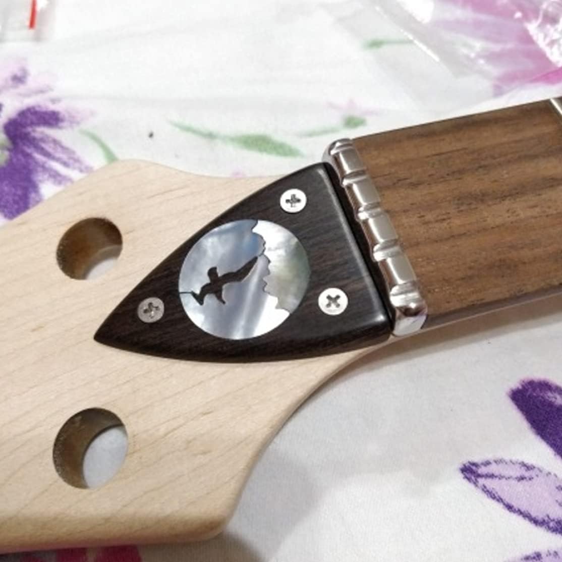 Wood blank ebony wood wood glossy fade-resistant musical instrument ebony blank DIY material 2 pcs - Image 2