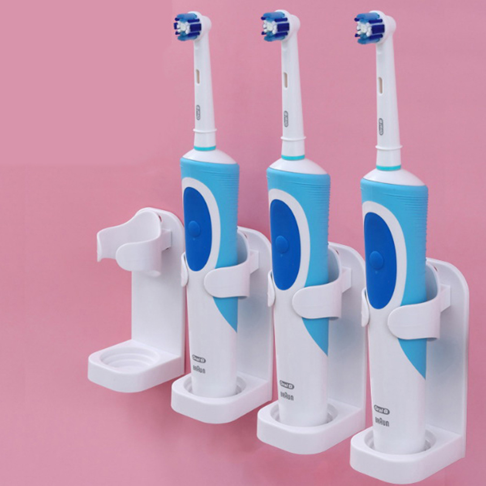4-pack Wall Mounted Electric Toothbrush Holder Electric Toothbrush Stand - Image 2