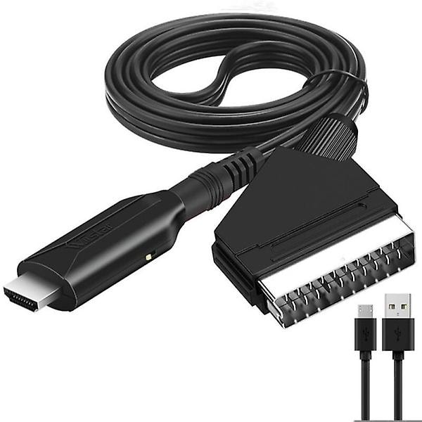 Summer Sale Scart to HDMI Converter, All-in-one Scart to HDMI Adapter, 1080P_tfrf - Image 1