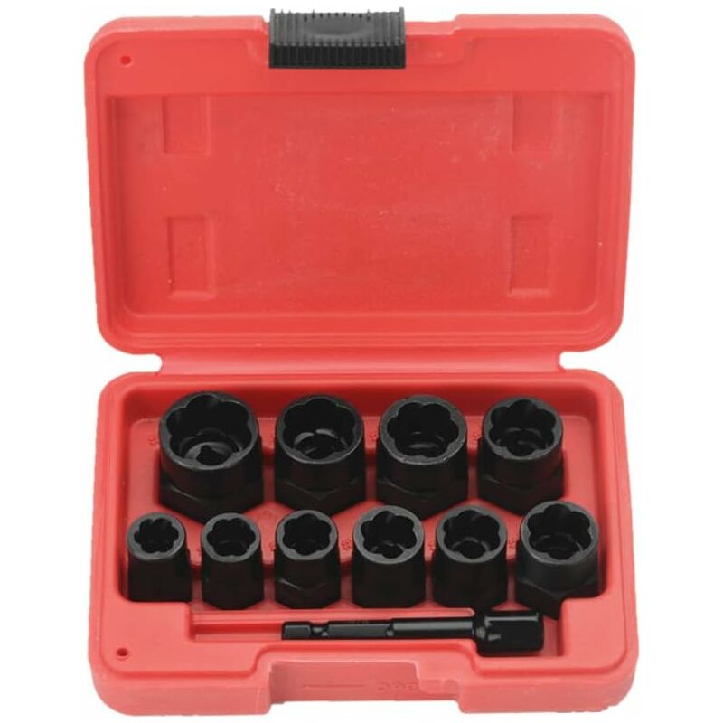 11-piece 9.5mm Bolt Impact Tool Set with Toolbox - Image 1