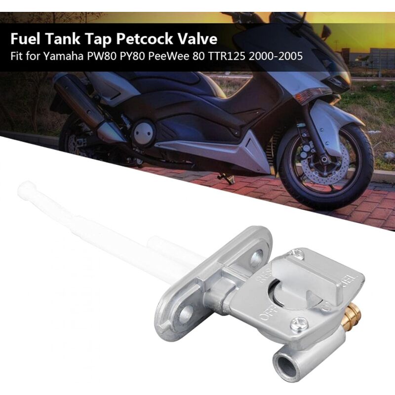 Fuel Tap, Fuel Tap Petrol Tap Shut Off Valve for PW80/TTR125/BW80/YFM250/YFZ450 - Image 4