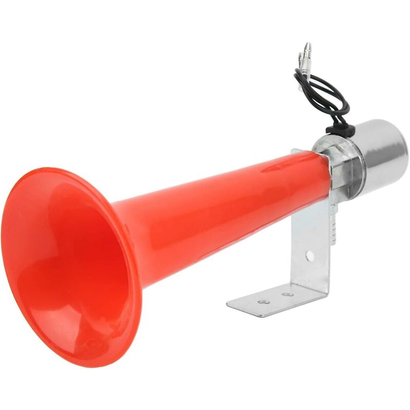 12V 24V Turkish Horn, 180dB Red Universal Truck Horn for SUVs Motorcycles Caravans - Image 2
