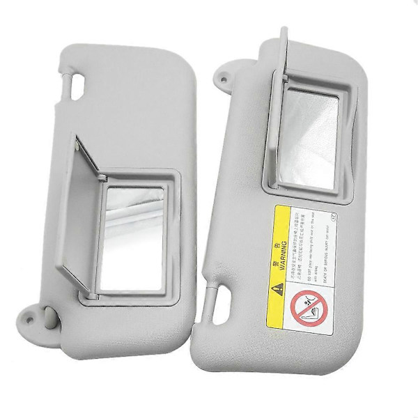Car Visor for 2014 2015 2016 2017 74320-02B21 74310-02K91 with Mirror Car Accessories Gray - Image 4
