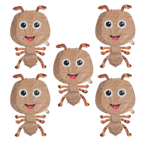 pcs Large Ant Balloons Animal Theme Balloons Ant Foil Balloons Cartoon Balloons Light Brown 75.00X48.00X4.00CM - Image 4
