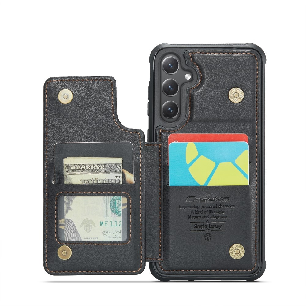 CASEME Samsung Galaxy S25 Case RFID Stand Black_OF 63 - Image 3