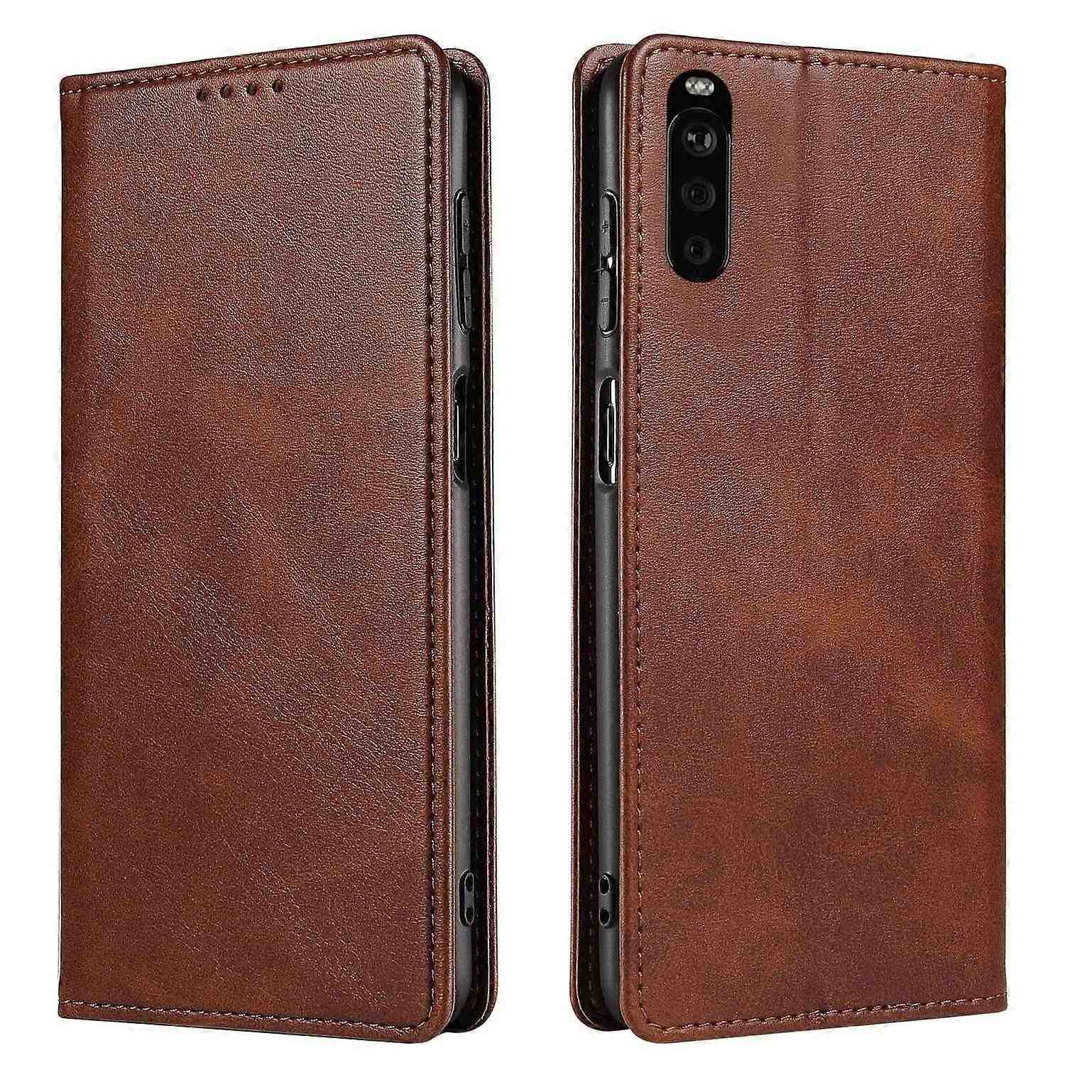 Compatible with Sony Xperia 10 III 5G Mobile Case - Perfect Brown-max Brown - Image 1