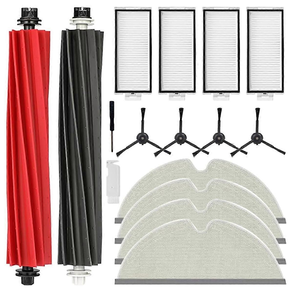 For Roborock Q8 Max/ Q5 Pro Main Brush Side Brush Hepa Filter Mop Cloth 51 51 plastic - Image 1