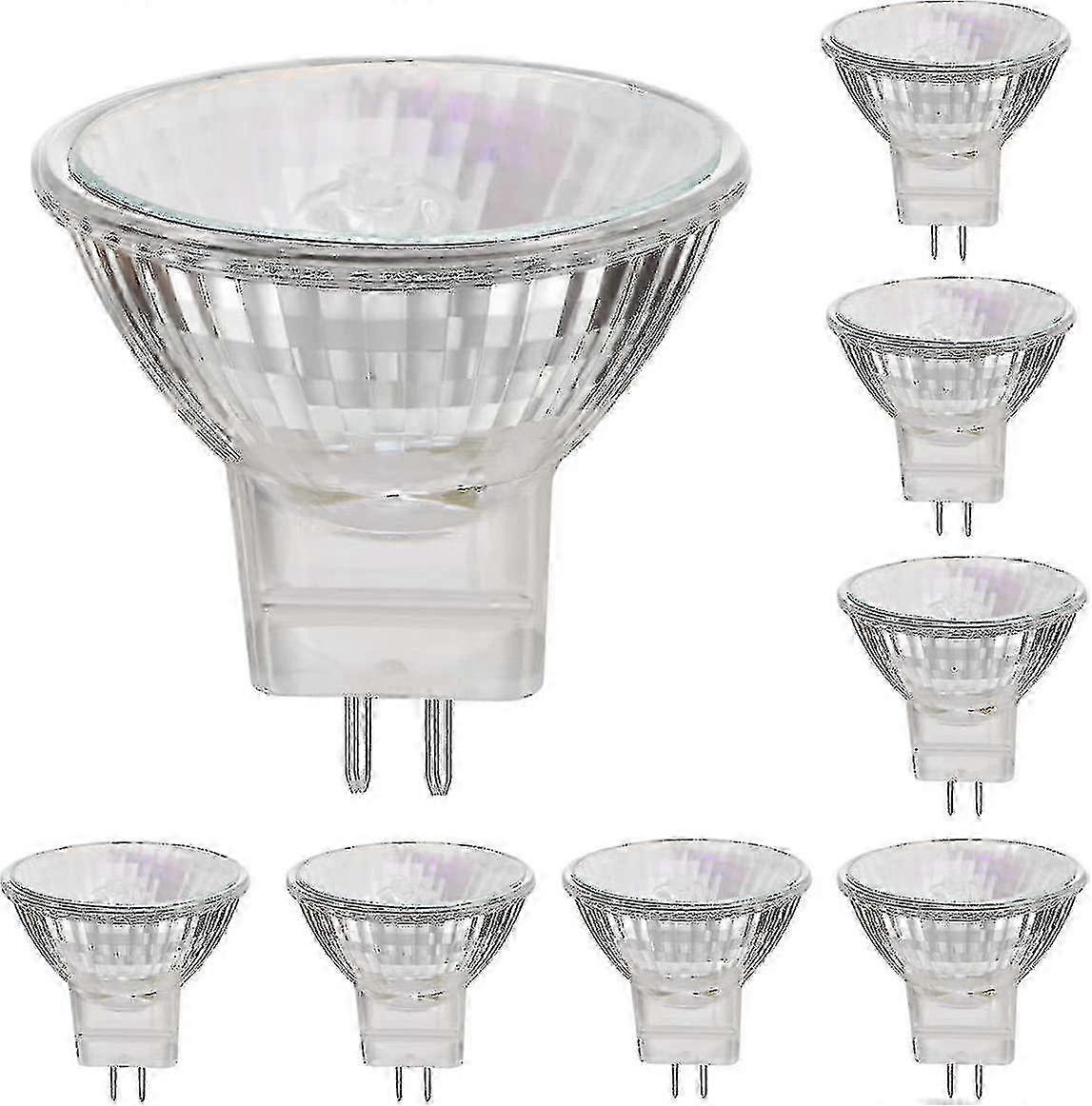 12V 35W Halogen Bulbs Gu5.3 Spot Base Warm White, Dimmable, 8-pack 35W - Image 1