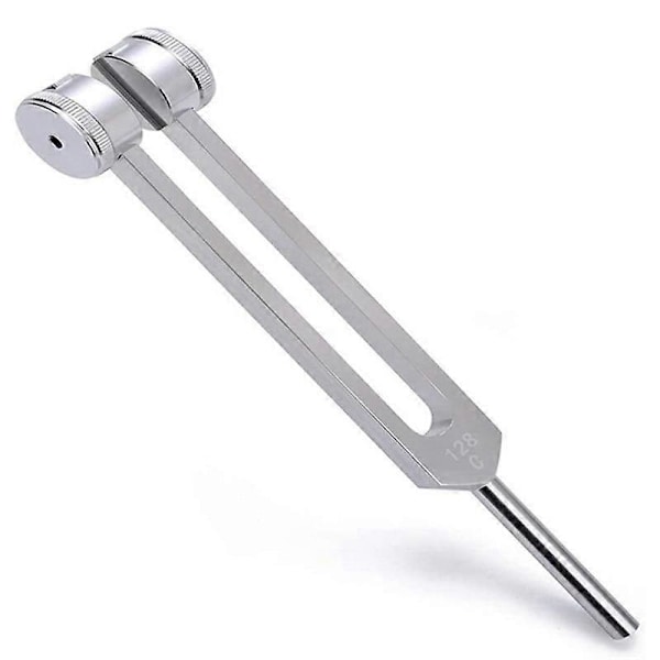 128 Hz Tuning Fork with Weight, Bio-Acoustic Tuning Fork Compatible with Therapy, 128 Hz Acoustic Sliding Tuning Fork - Image 5