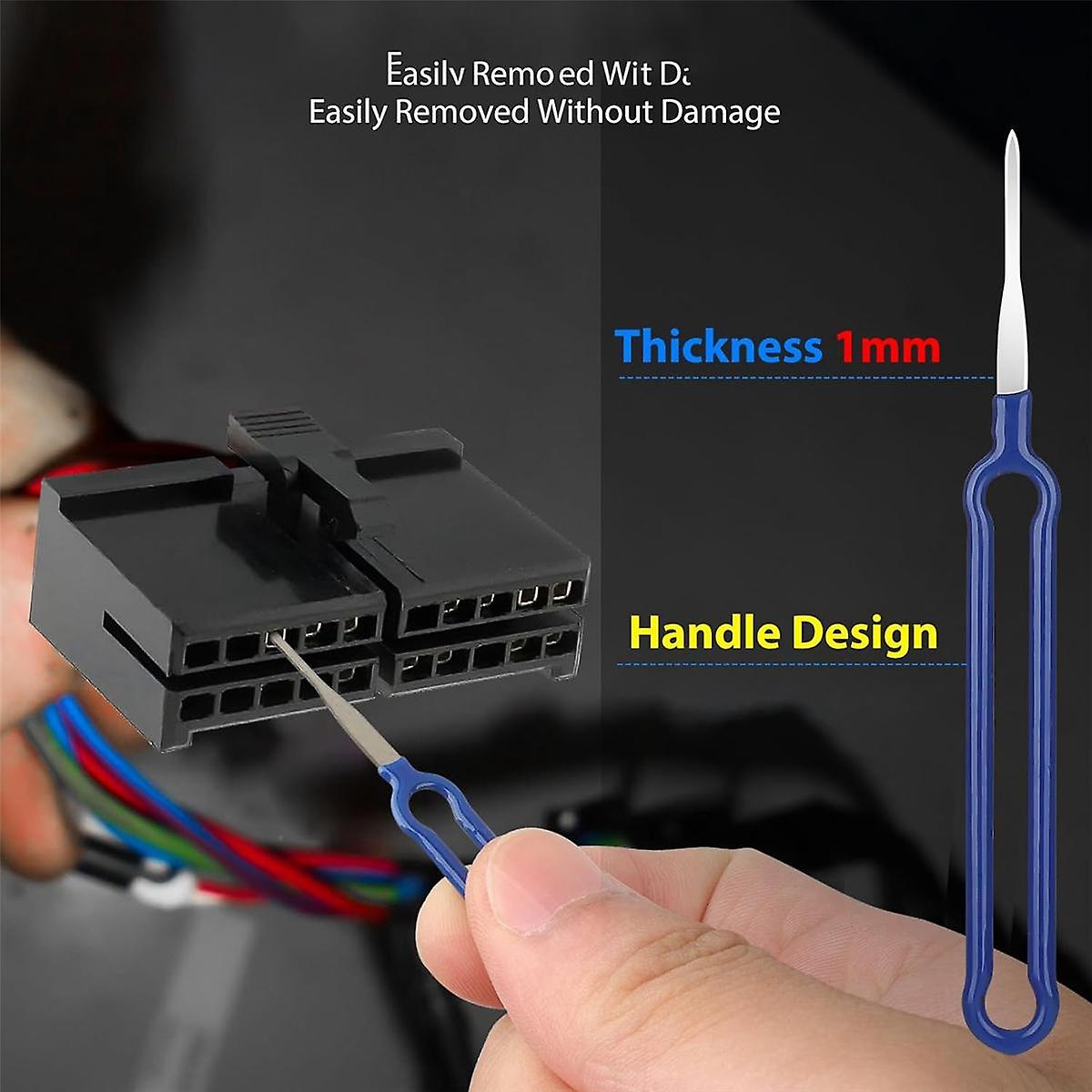 36 Piece Terminal Removal Tool Kit, Pin Extractor, Terminal Stripping Kit, Electrical Cable Connector - Image 5