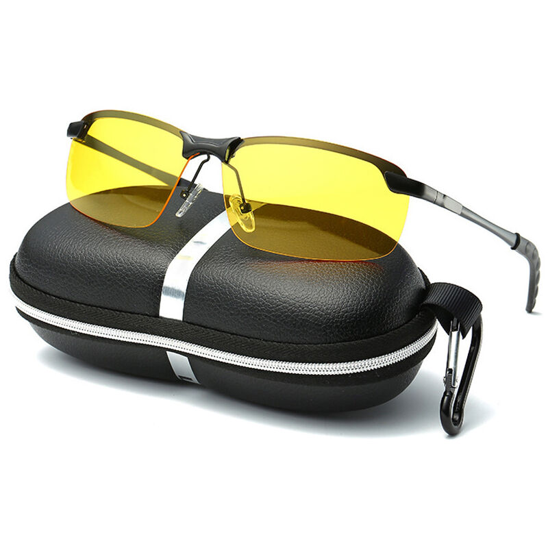 Night Driving Glasses, Polarized Safety Glasses for Night Driving, Anti-Reflective, HD Night Vision - Image 1
