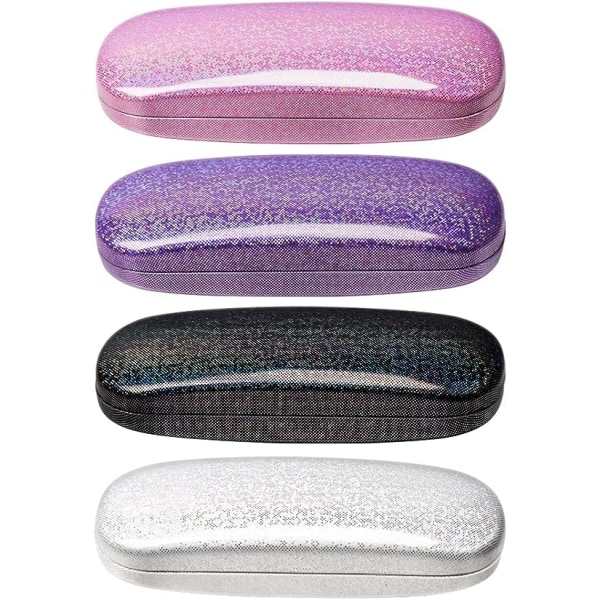 (4 pcs) Glasses Case, Unisex Hard Shell Glasses Case Protect - Image 1