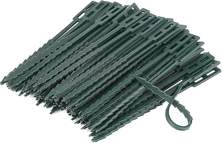13.5 cm Adjustable Plant Ties, 200 Pcs Flexible Plant Wire Ties Plastic Garden Ties for Plant Support - Image 1