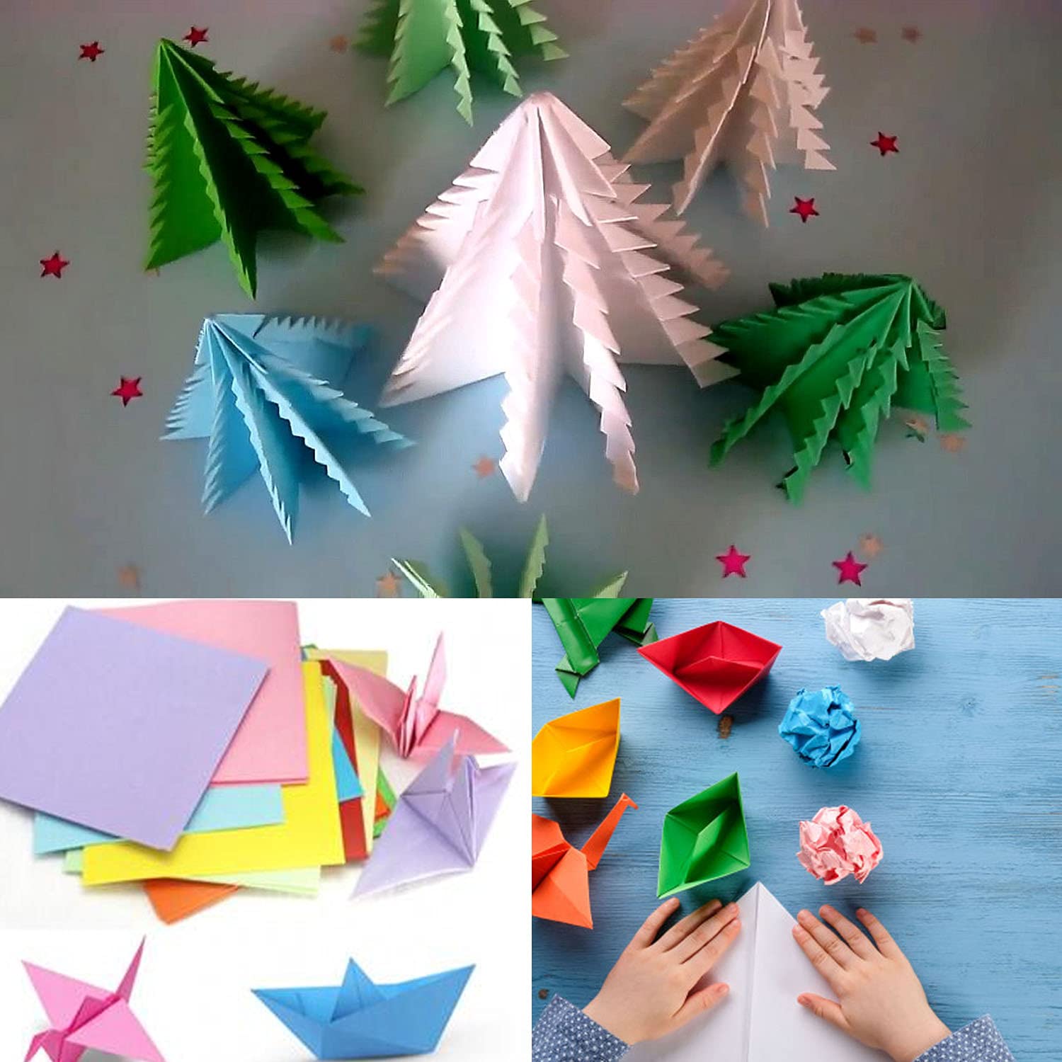 100 Sheets Colored A4 Paper 70g/m2 Handmade Paper for DIY Art - Image 5