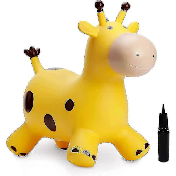 Babe Fairy Giraffe Trampoline Horse Jumper For Toddlers - Jumping Horse Trampoline [PB] - Image 1