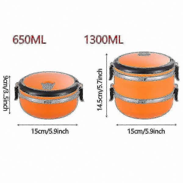 Vacuum Insulated Stainless Steel Food Container, Portable Food Thermos for Travel_yux - Image 5