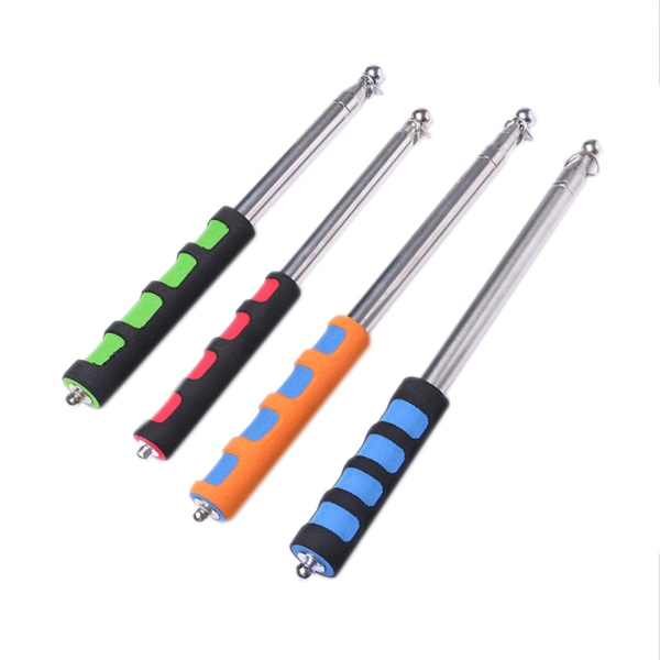 New 2M Portable Extendable Handheld Windsock Flagpole Telescopic Random Color 2m - Image 1
