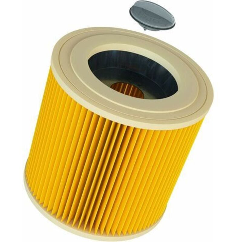 Cartridge Filter Compatible with Kärcher A 2554 Me, A 2604, A 2654 Me, A 2656 X Plus, A 2901, A2000 Vacuum Cleaner (1 pc) - Image 1