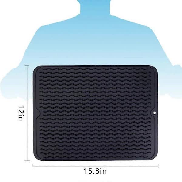 pcs Silicone Dish Mats - Non-Slip Drain Mats[ca] - Image 4
