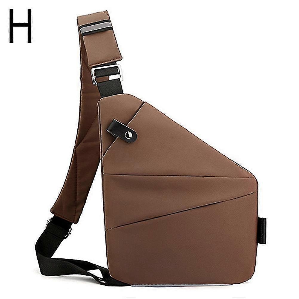 Anti-Theft Travel Bag Anti-Theft Bag Ultra-Thin Shoulder Bag Crossbody Travel Bag - Perfect Coffee - Image 1