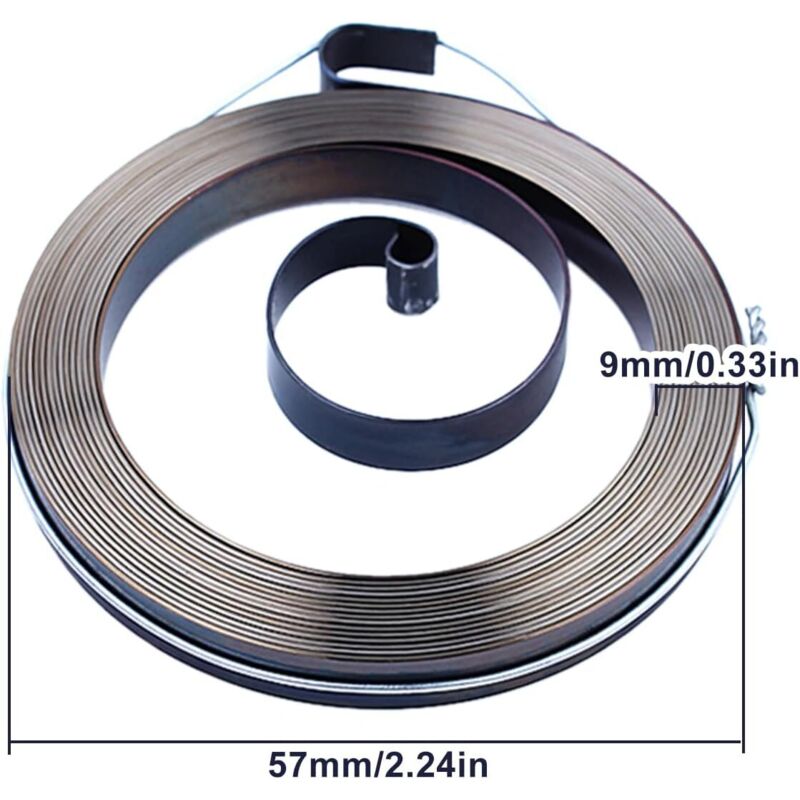 Starter Cord with Starter Spring and Detent for Stihl Fc55 Fs55 Fs45 Fs46 Fs38 Hl45 Trimmer - Image 2