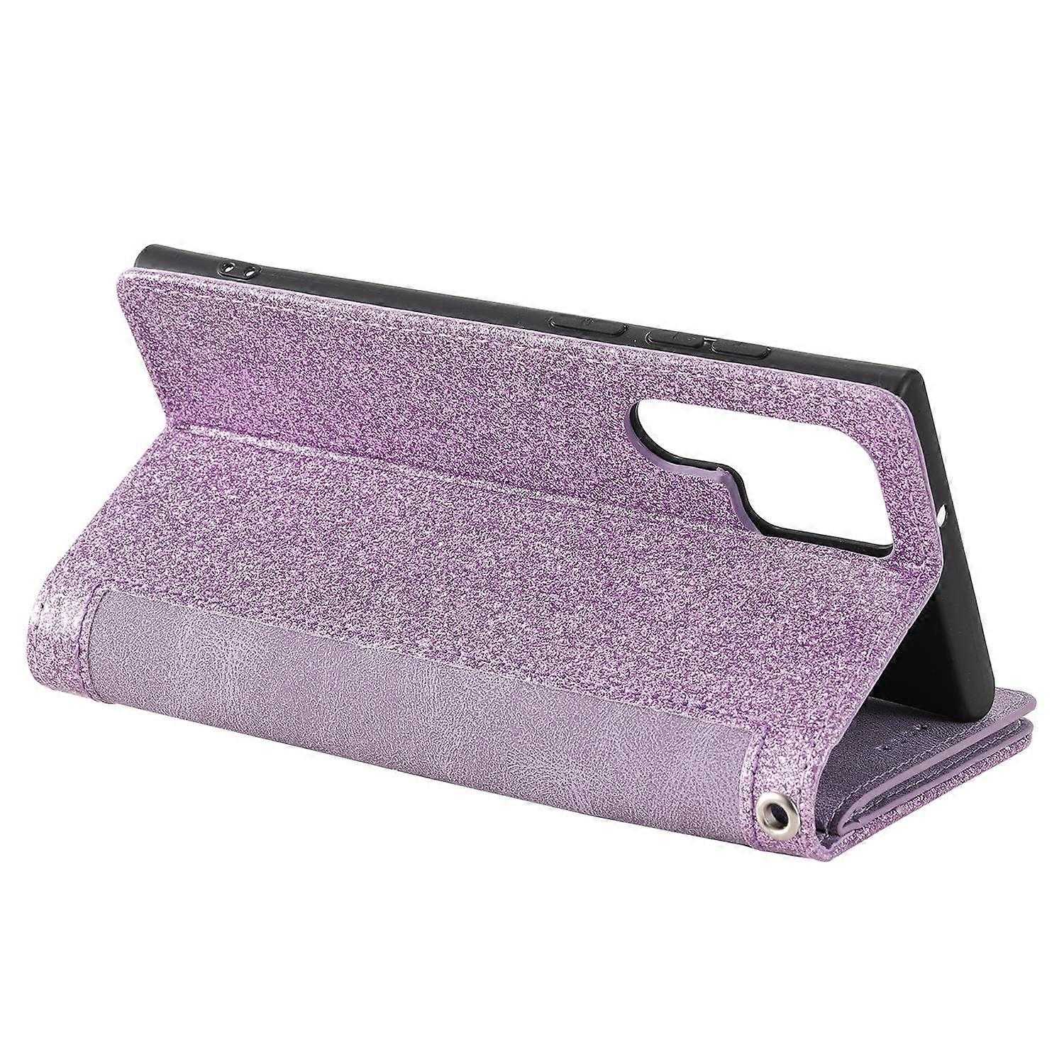 Samsung Galaxy S25 Ultra Mobile Case PU Leather Phone Cover with Zipper Wallet 9 Card Slots - Perfect Style F Style F - Image 3