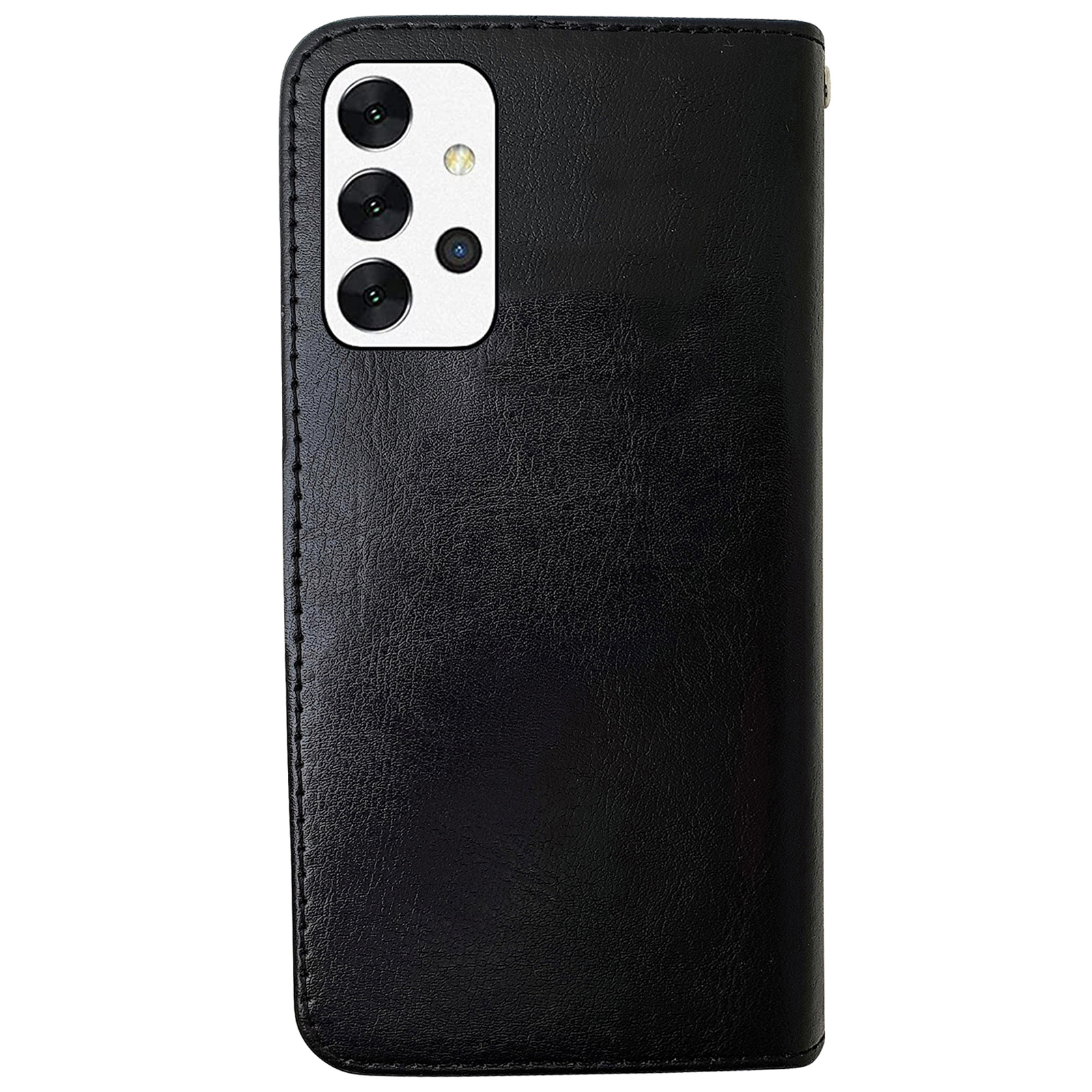 Samsung Galaxy A32 5G - Leather Case / Protection White_max White - Image 2