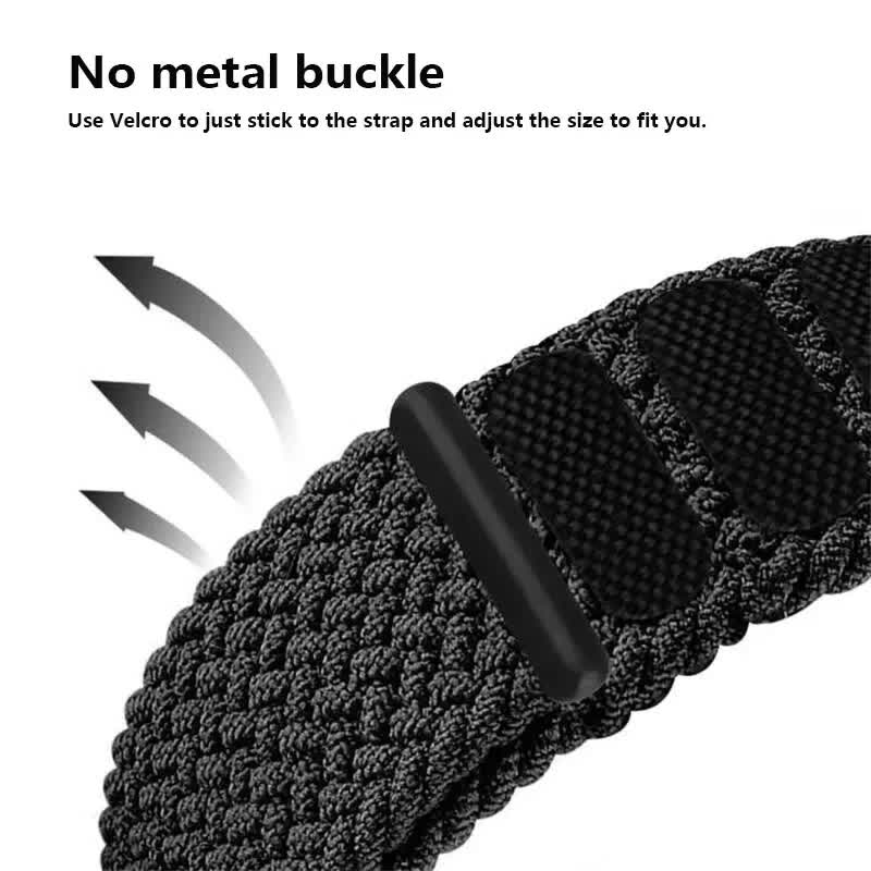Braided Solo Loop for Apple Watch Ultra band 49mm 45mm 41mm 44mm 40mm 42mm bracelet iWatch series 9 7 SE 8 6 5 4 3 band SummerU SummerU 38 40 41mm-S - Image 7