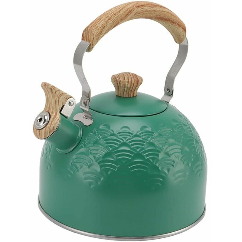 Kettle 2.5L Stainless Steel Whistling Kettle for Induction and Gas Stove Wood Stove - Image 1