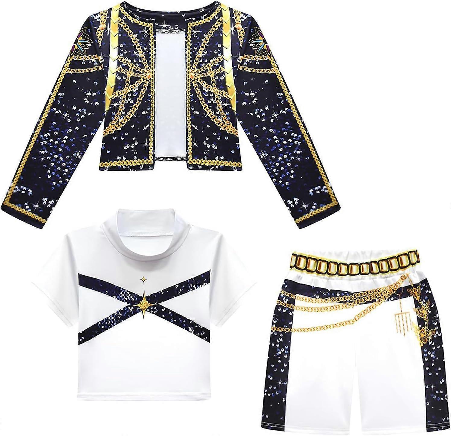 Halloween Deals Kpop Demon Hunters Dress for Girls - Rumi Mira Zoey Fancy Dresses for Kids A05 A05 130 - Image 3